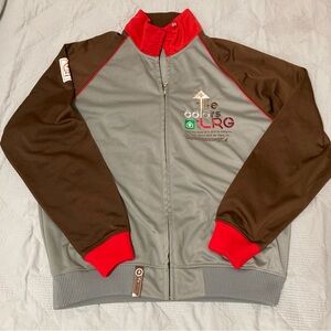 Lifted Research Group 1947 Life Colors Vintage Track Jacket Large LRG Rare